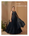 Aarohi By Sayuri Chinon Silk Designer Party Wear Gown Surat Wholesale Market